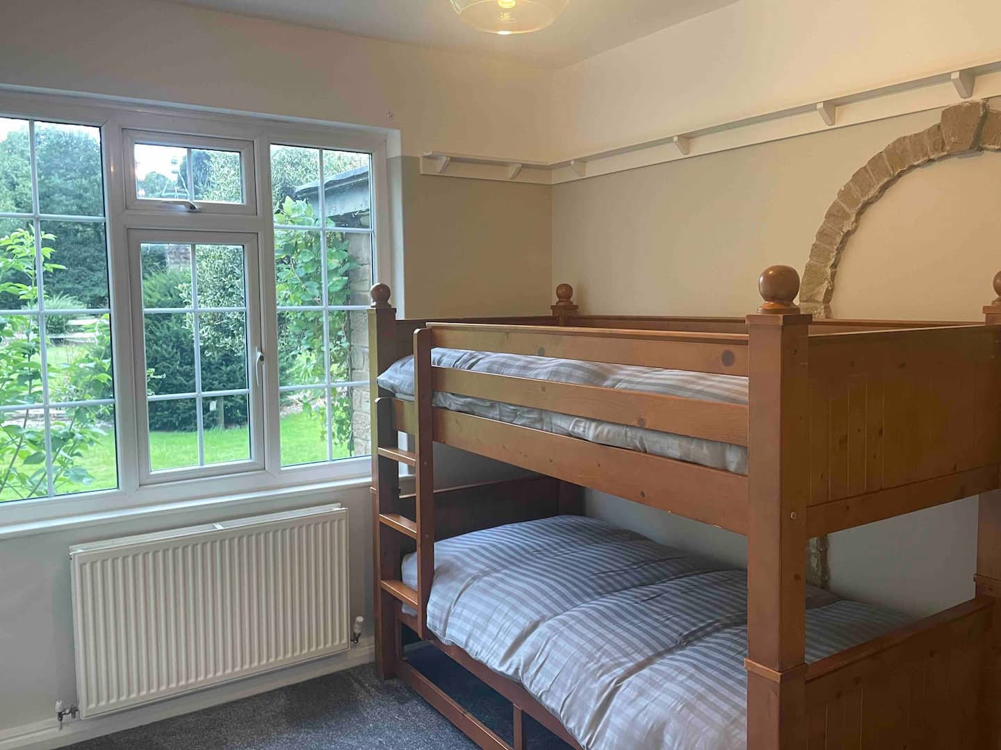 Third bedroom with bunk beds — great for kids and groups